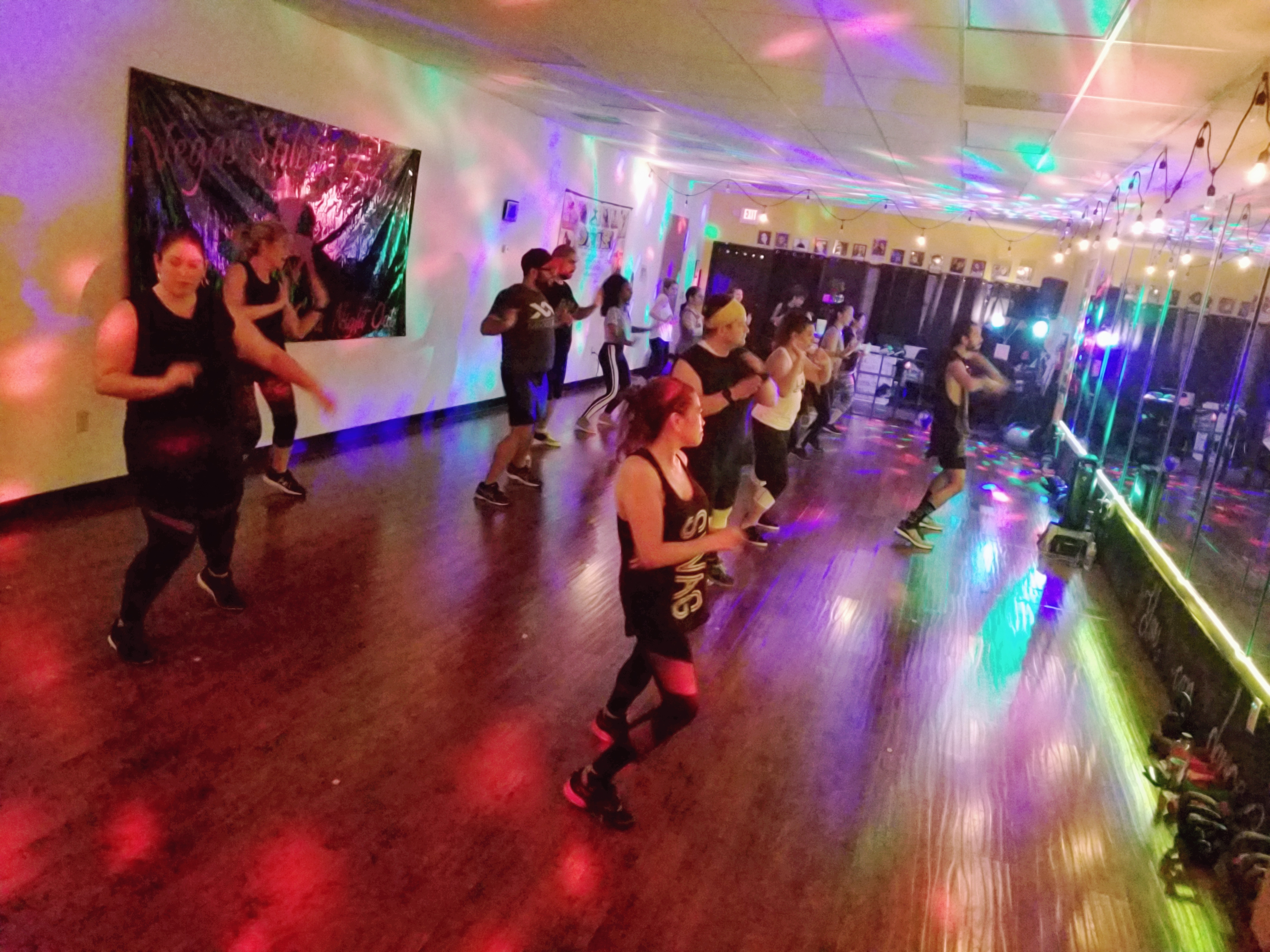 SMASH fitness class in action