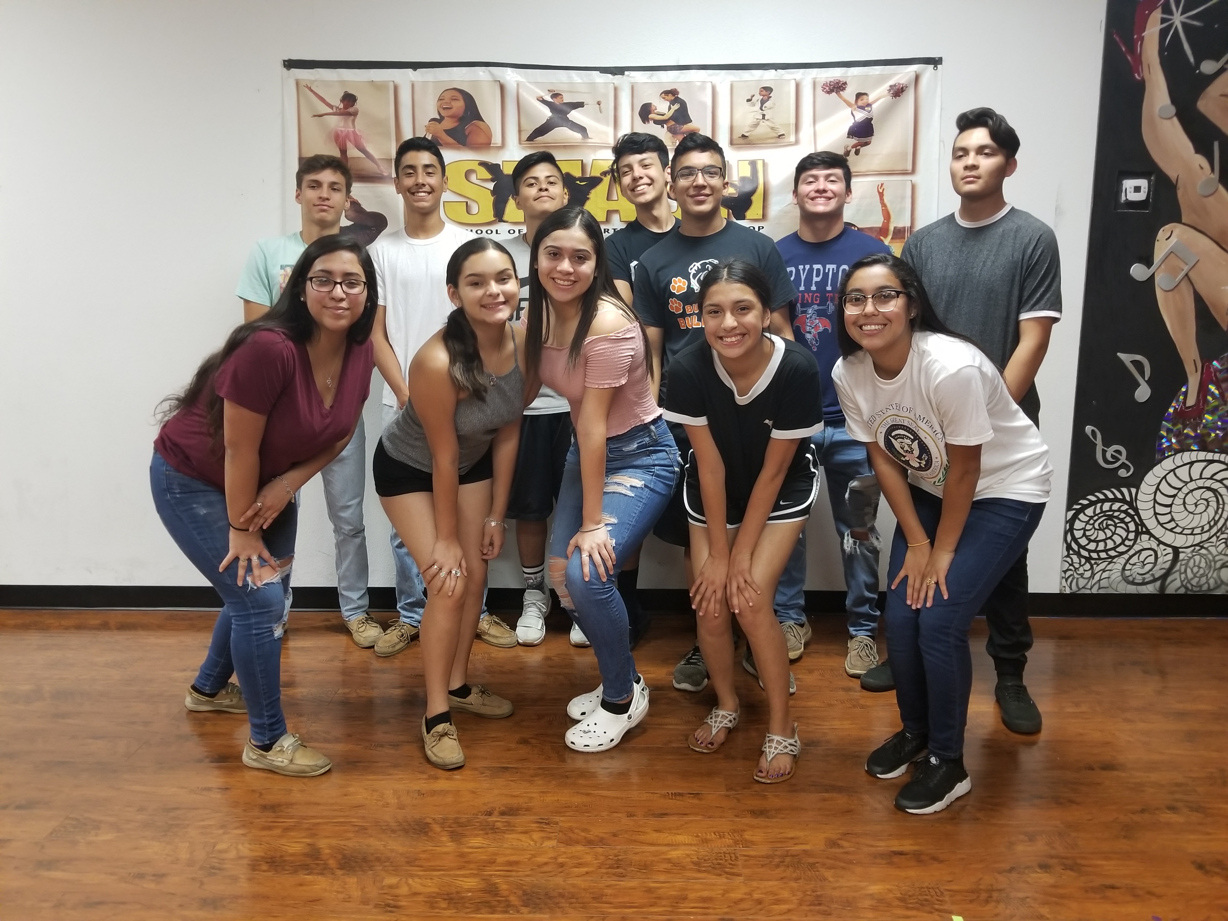 Dance students at SMASH Dance Studio