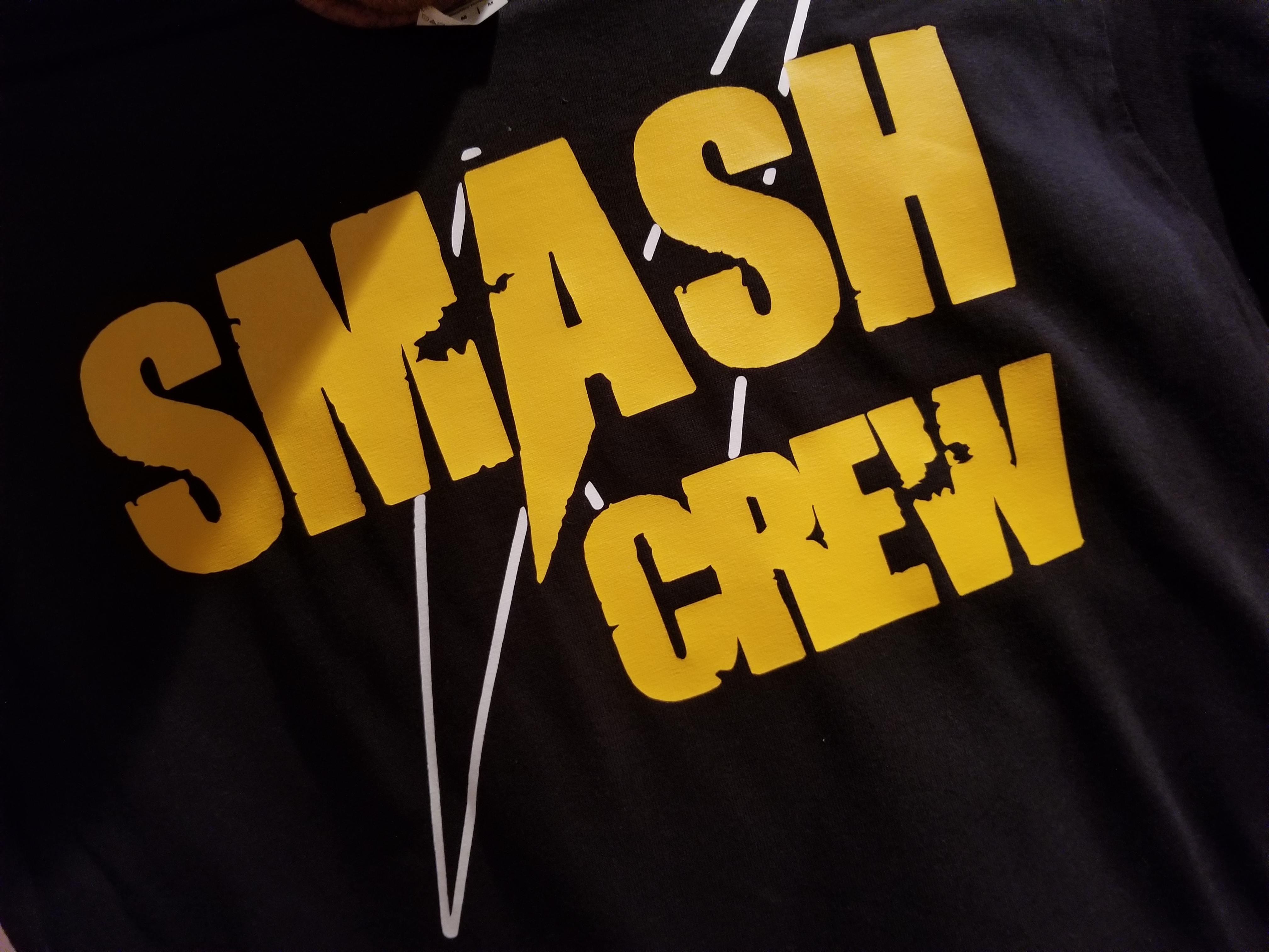 SMASH Crew shirt detail