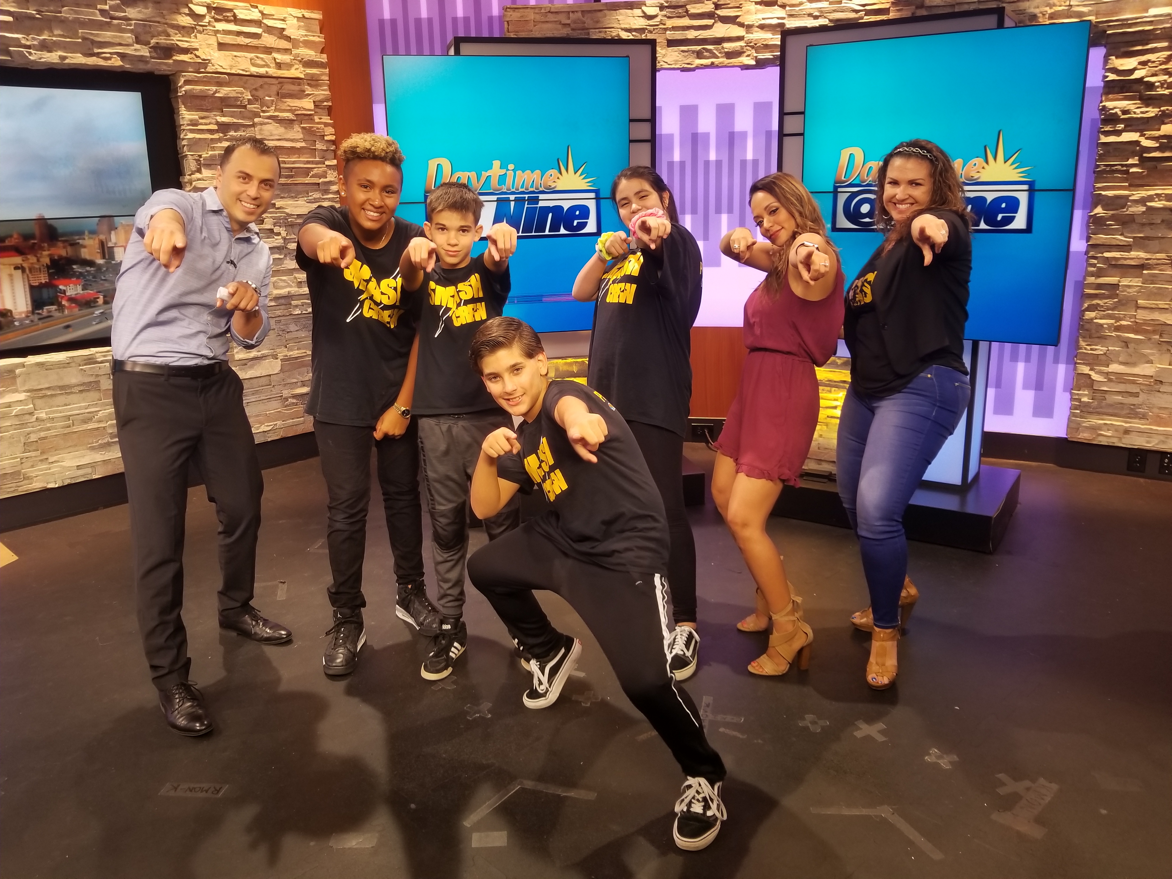 SMASH Crew on television