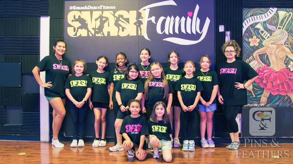 Kids dance group at SMASH