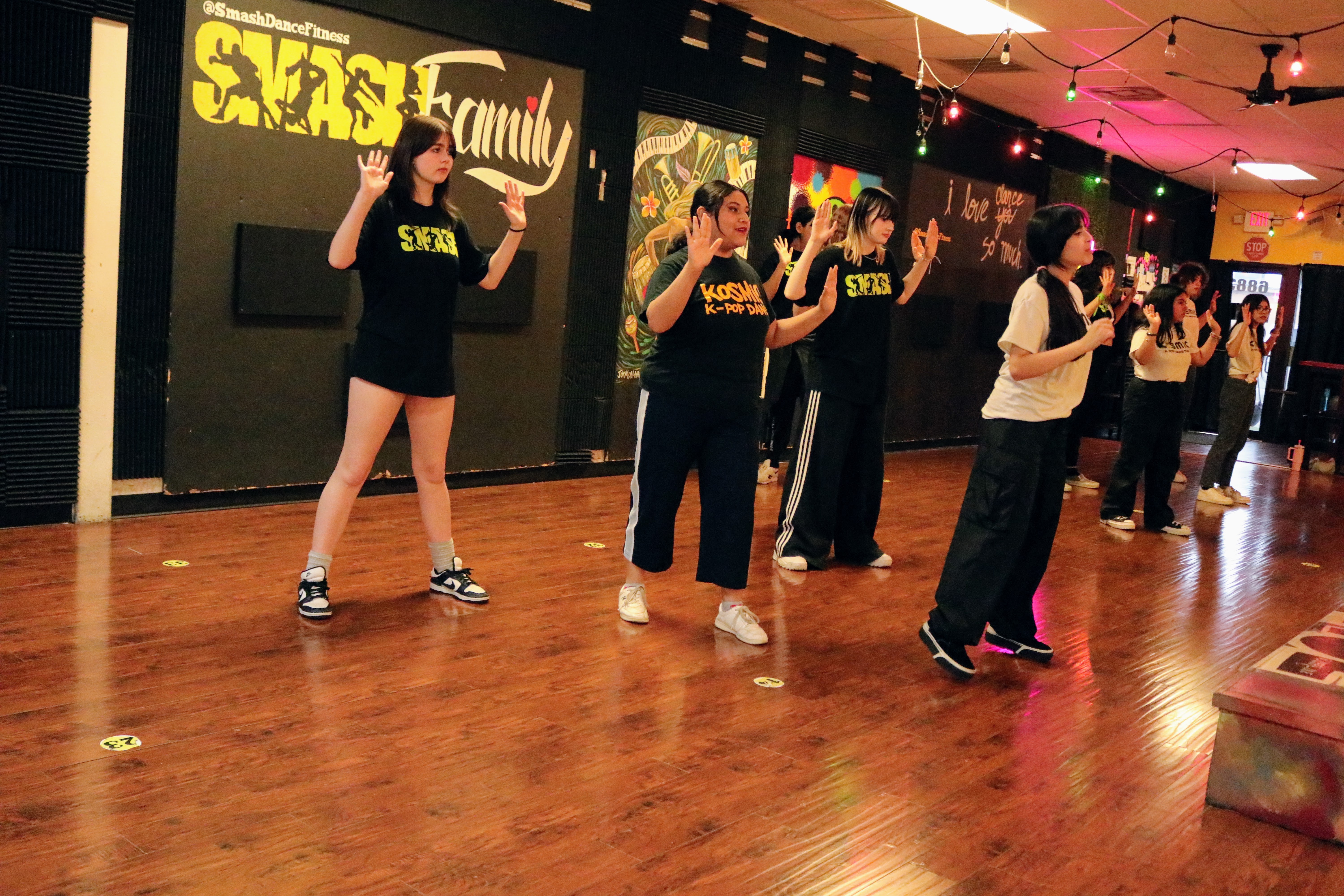 Kids dancing at SMASH Dance Studio