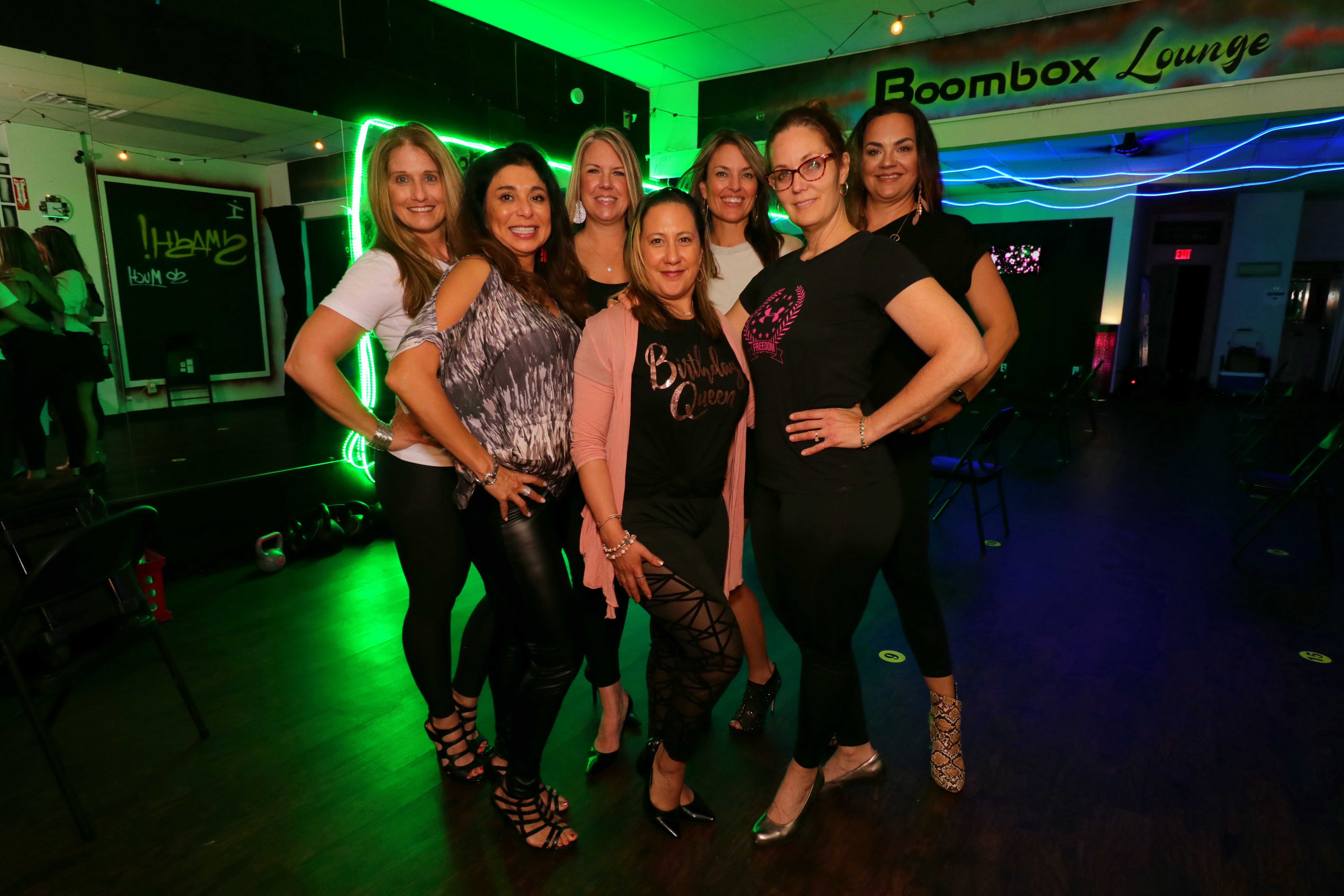 Birthday group at the SMASH Dance studio