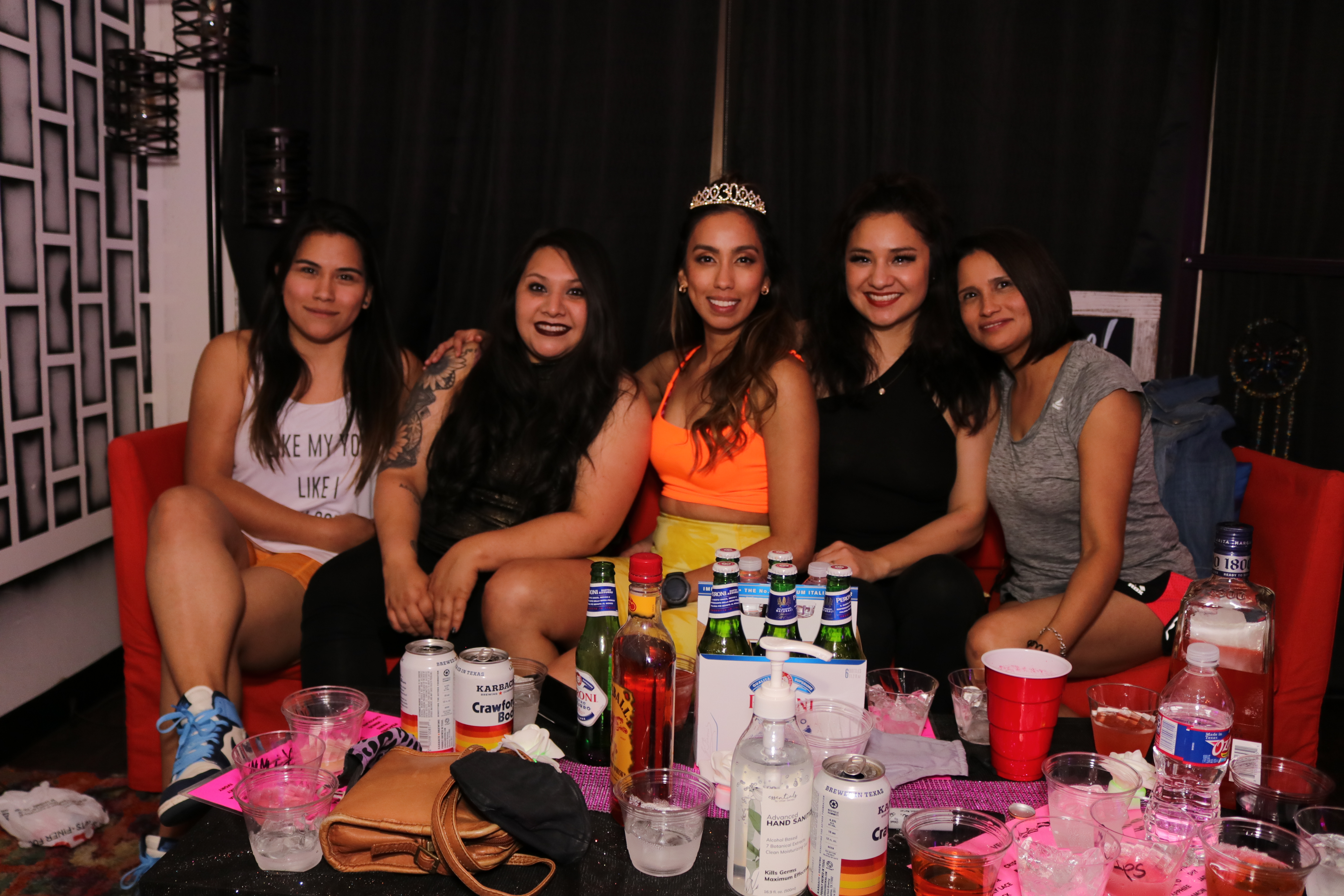 Friends enjoying a SMASH Dance fitness party