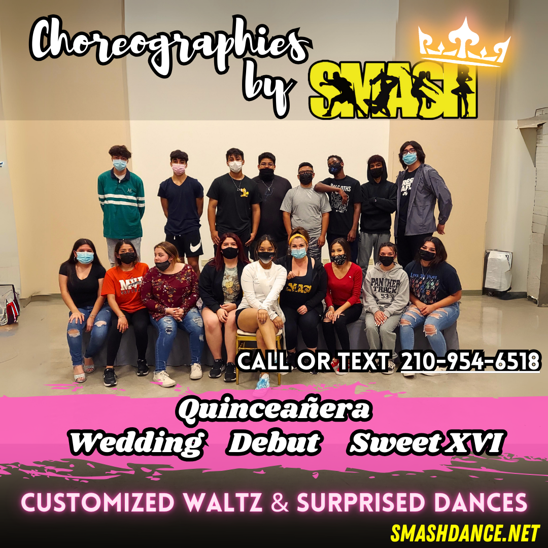 Quinceañera choreography group