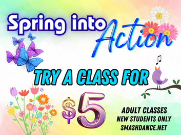 Try a class for $5